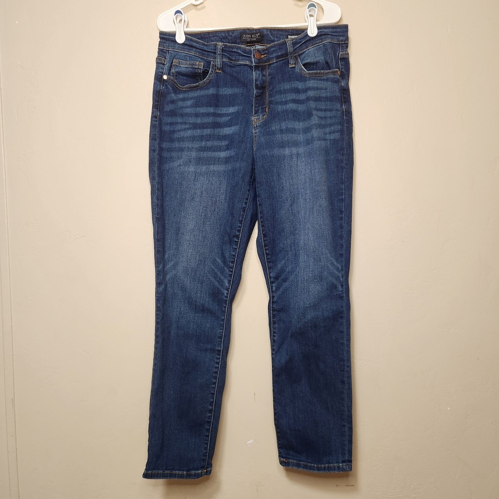 Judy Blue Boyfriend Fit Jeans Dark Wash Size 13/31